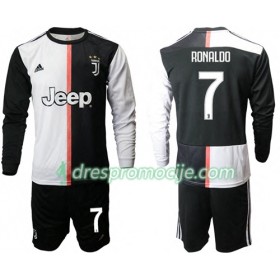 Juventus Dres Ronaldo 7 Dječji Domaći 2019/2020 Dugim Rukavima